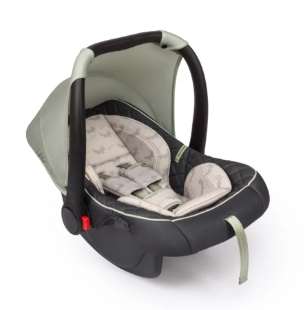 Автолюлька группа 0+ (до 13 кг) Happy Baby Skyler V2, black 